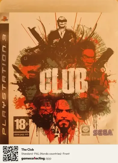 The Club PlayStation 3, Nordic countries box front
