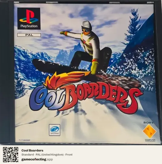 Cool Boarders PlayStation, United Kingdom box front