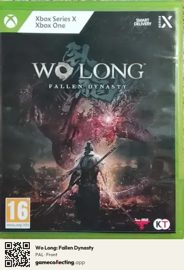 Wo Long: Fallen Dynasty Xbox Series X, PAL box front