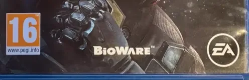 Mass Effect: Andromeda, the USK square on its front
