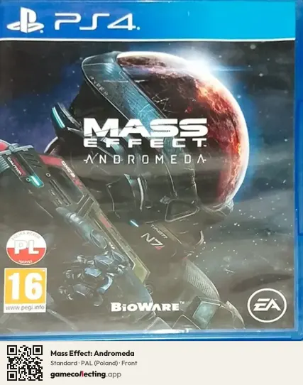 Mass Effect: Andromeda PlayStation 4, Poland box front