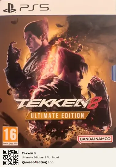 Tekken 8 PlayStation 5, PAL box front