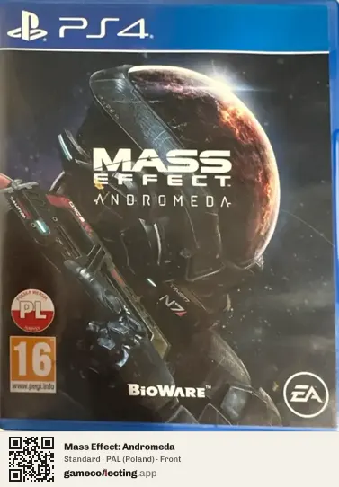 Mass Effect: Andromeda PlayStation 4, Poland box front