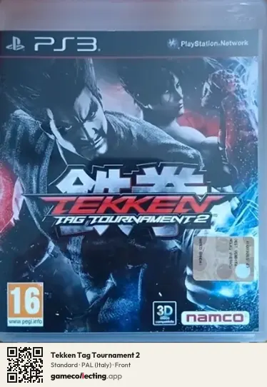 Tekken Tag Tournament 2 PlayStation 3, Italy box front