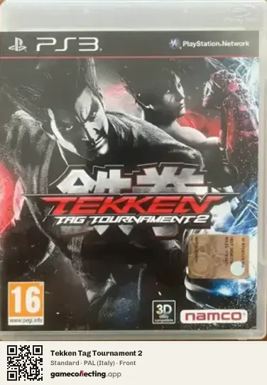 Tekken Tag Tournament 2 PlayStation 3, Italy box front