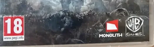 Middle-earth: Shadow of Mordor, the PEGI square on its front