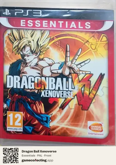Dragon Ball Xenoverse PlayStation 3, PAL box front