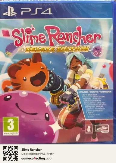Slime Rancher PlayStation 4, PAL box front