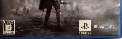 Demon's Souls, the CERO letter on its front