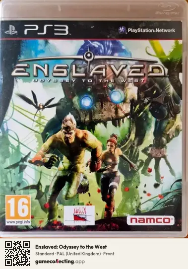 Enslaved: Odyssey to the West PlayStation 3, United Kingdom box front
