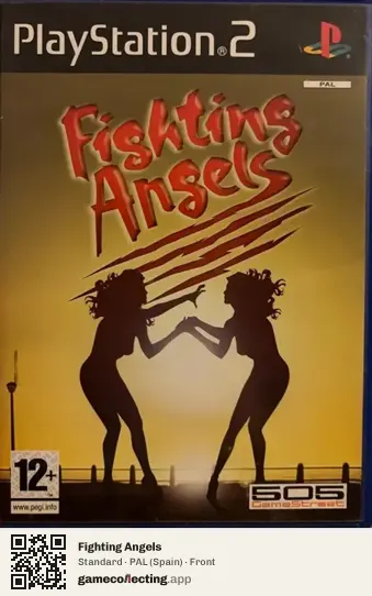 Fighting Angels PlayStation 2, Spain box front