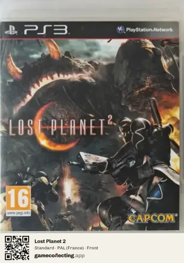 Lost Planet 2 PlayStation 3, France box front