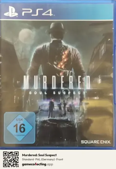 Murdered: Soul Suspect PlayStation 4, Germany box front