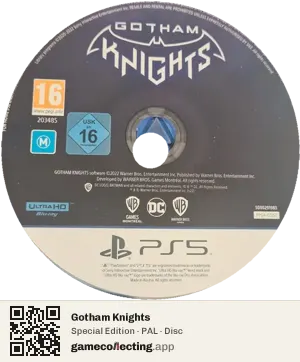Gotham Knights PlayStation 5, PAL disc