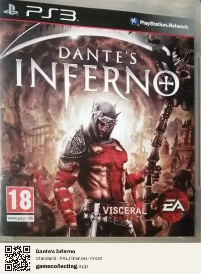 Dante's Inferno PlayStation 3, France box front
