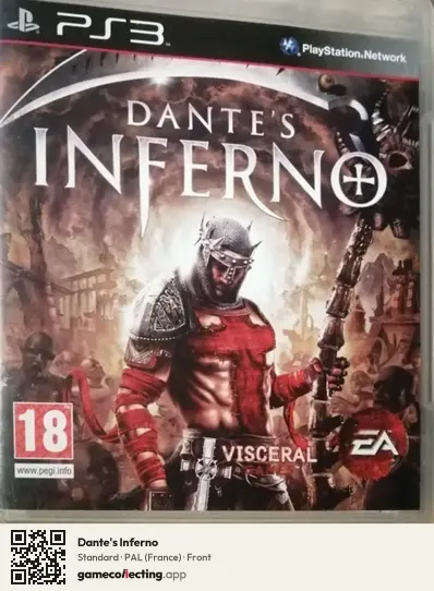 Dante's Inferno PlayStation 3, France box front