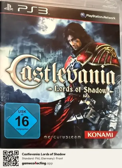 Castlevania: Lords of Shadow PlayStation 3, Germany box front