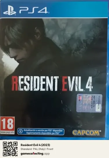 Resident Evil 4 (2023) PlayStation 4, Italy box front