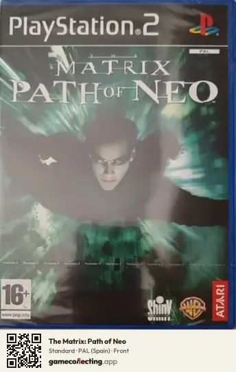 The Matrix: Path of Neo PlayStation 2, Spain box front