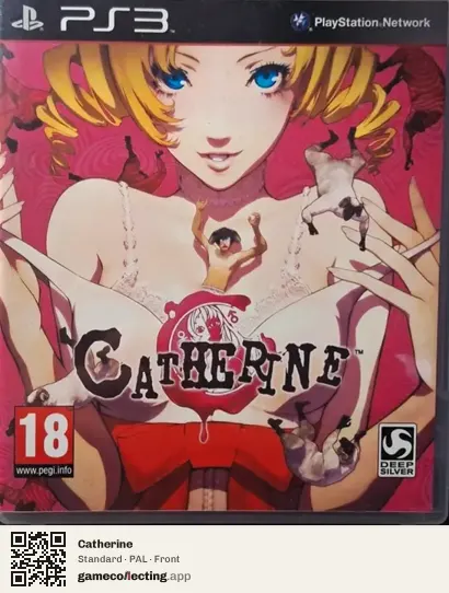 Catherine PlayStation 3, PAL box front