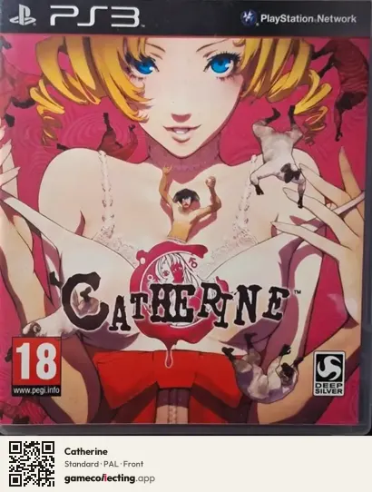 Catherine PlayStation 3, PAL box front