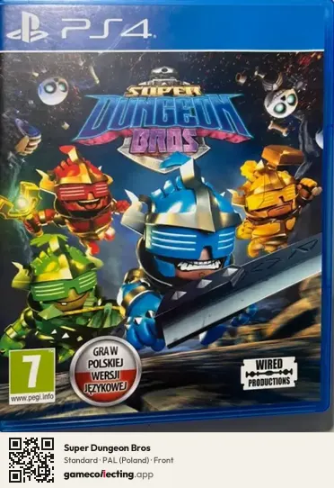 Super Dungeon Bros PlayStation 4, Poland box front