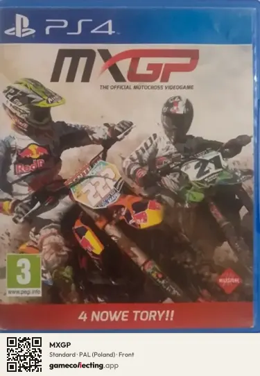 MXGP PlayStation 4, Poland box front