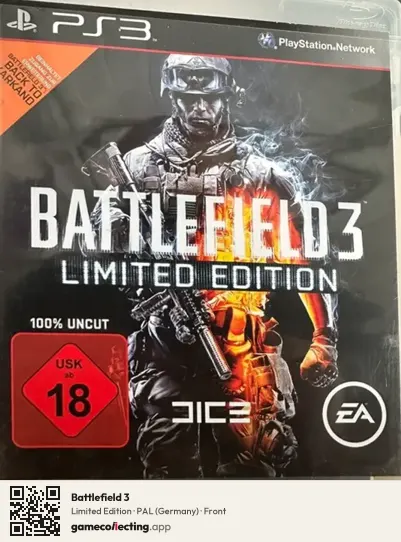 Battlefield 3 PlayStation 3, Germany box front