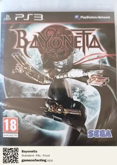 Bayonetta PlayStation 3, PAL box front