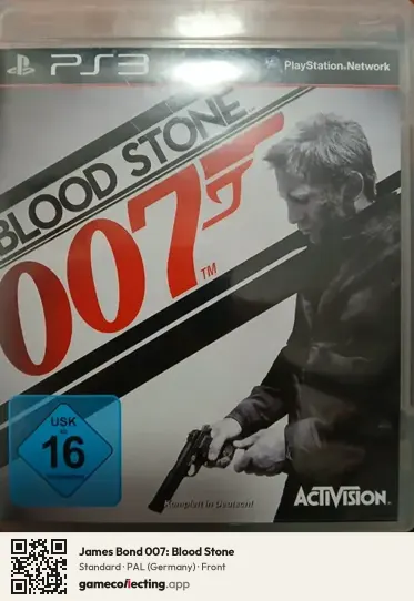 James Bond 007: Blood Stone PlayStation 3, Germany box front
