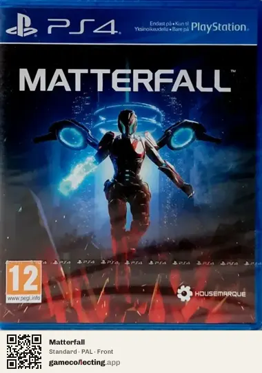 Matterfall PlayStation 4, PAL box front