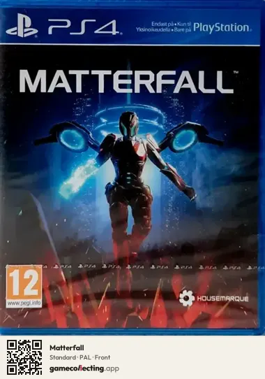 Matterfall PlayStation 4, PAL box front