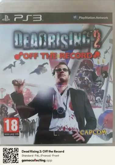 Dead Rising 2: Off the Record PlayStation 3, France box front
