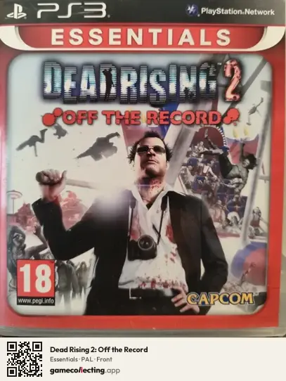 Dead Rising 2: Off the Record PlayStation 3, PAL box front
