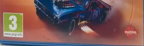 Hot Wheels Unleashed, the USK square on its front
