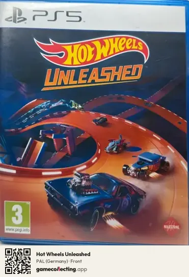 Hot Wheels Unleashed PlayStation 5, Germany box front
