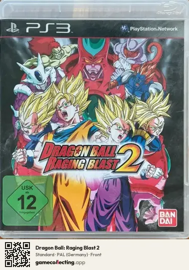 Dragon Ball: Raging Blast 2 PlayStation 3, Germany box front