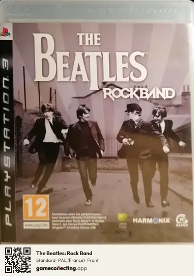 The Beatles: Rock Band PlayStation 3, France box front