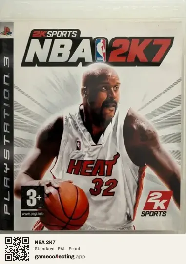 NBA 2K7 PlayStation 3, PAL box front