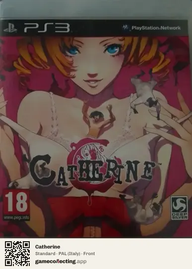 Catherine PlayStation 3, Italy box front