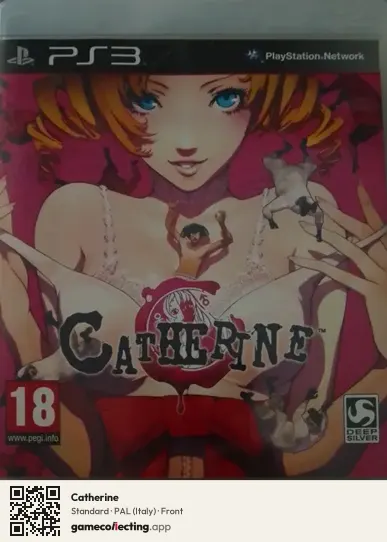 Catherine PlayStation 3, Italy box front