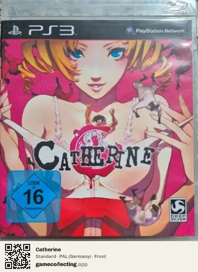 Catherine PlayStation 3, Germany box front