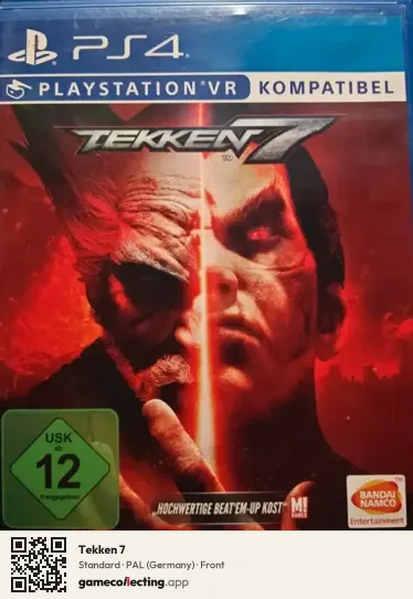 Tekken 7 PlayStation 4, Germany box front