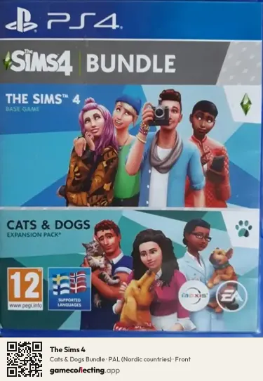 The Sims 4 PlayStation 4, Nordic countries box front
