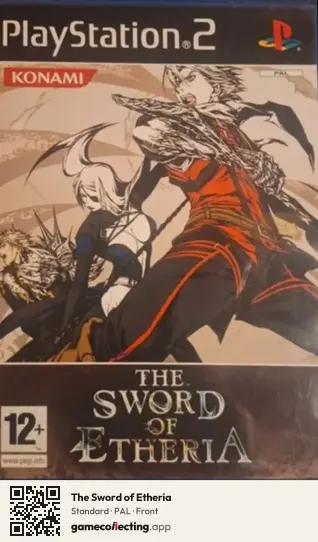 The Sword of Etheria PlayStation 2, PAL box front