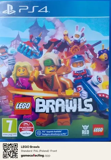 LEGO Brawls PlayStation 4, Poland box front