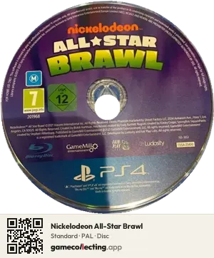 Nickelodeon All-Star Brawl PlayStation 4, PAL disc