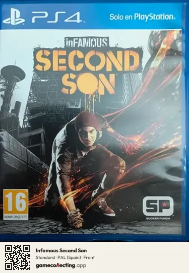 Infamous Second Son PlayStation 4, Spain box front