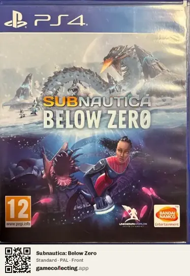 Subnautica: Below Zero PlayStation 4, PAL box front