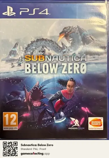 Subnautica: Below Zero PlayStation 4, PAL box front